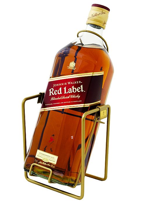 Бутылка виски на подставке. Ред Лабел качели 3 л. Red Label качели 4.5. Red Label 10л. Ред лейбл 10 литров.