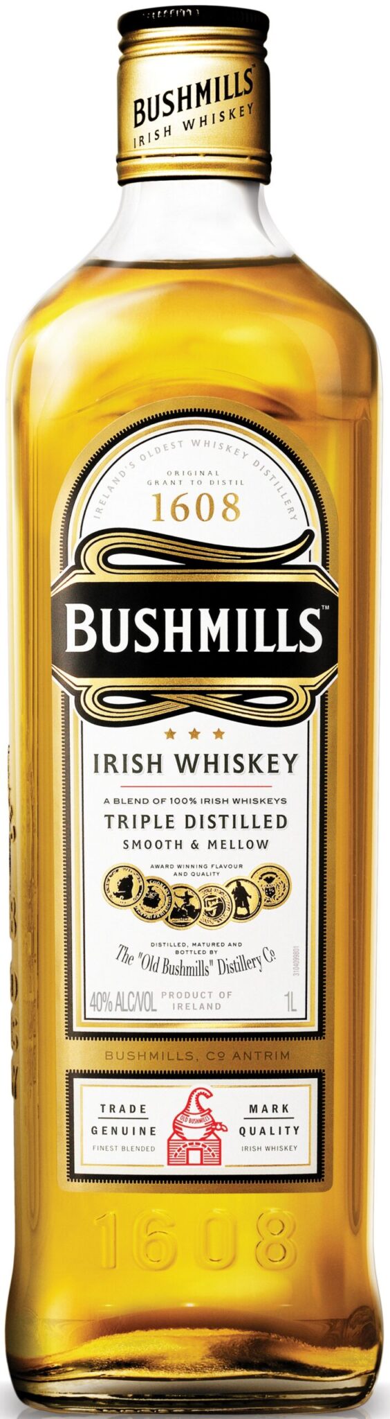 Bushmills original. Bushmills Original 1l. Виски Bushmills 1608. Виски Bushmills Irish Whiskey 1608. Bushmills Original 40% 1l.